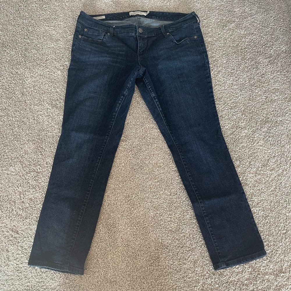 Torrid Dark Blue Straight Leg Jeans